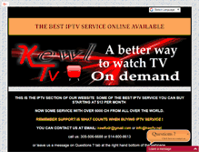 Tablet Screenshot of kewltv.net